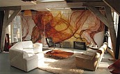 фото роспись в интерьере
