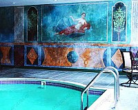 фото декоративная роспись в бассейне