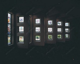 Витражи в ратуше