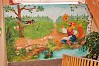 фото настенный рисунок в детском саду