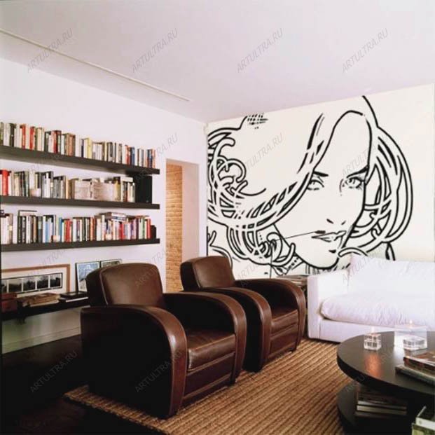 Заказать художественную роспись стен в квартире, цена - Студия Парк Зодчий