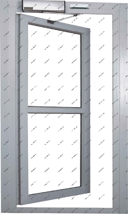 Алюминиевый профиль наиболее распространен среди материалов для автоматических дверей