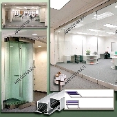 Трансформируемые стеклянные перегородки в офисе популярны за счет уникальных характеристик конструкции