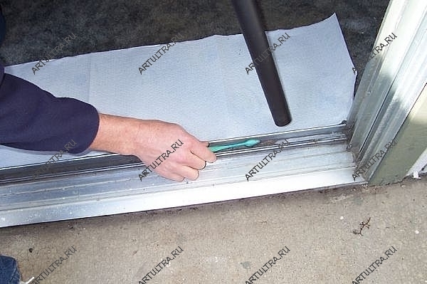 Ремонт офисных стеклянных дверей