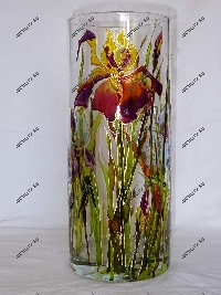 ваза с росписью