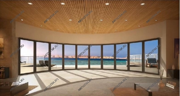 Раздвижные комнатные перегородки радиусного типа – центральный элемент интерьера в любом помещении