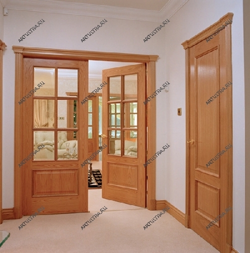Двери из стекла позволяют оформить свой интерьер в любом из предпочитаемых стилей