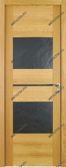 Стеклянные вставки в деревянные двери могут быть выполнены из любых видов стекла