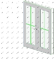 Качающиеся алюминиевые межкомнатные двери с двумя створками могут иметь множество вариантов дизайна3