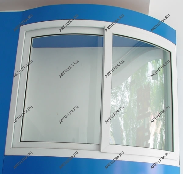  Технология изготовления радиусных дверей хорошо отработана и сходна с процессом создания пластиковых изогнутых окон