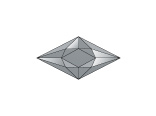 Фацеты RB 1344 S Multi Faceted Grey Diamond