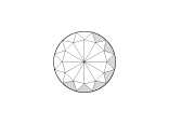 Фацеты RB 1365 S Multi Faceted Circle