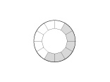 Фацеты RB 1371 S Multi Faceted Circle