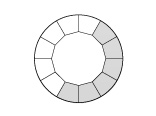 Фацеты RB 1376 S Multi Faceted Circle