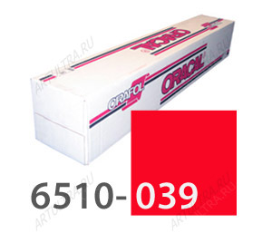 Пленка ОРАКАЛ 6510-39 красный 1.00х50м