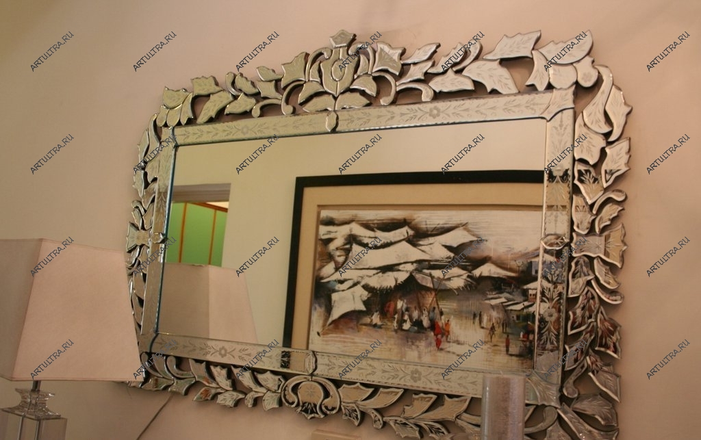 Нестандартные витражные зеркала от нашей студии